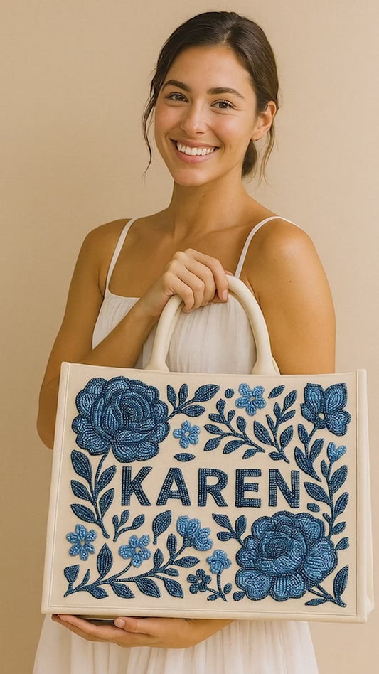 Flora Luxe Tote