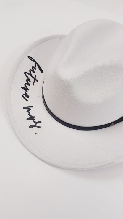 Mrs (Last Name) Fedora Hat Gifts