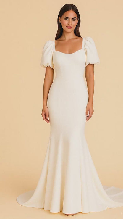 The Puff Sleeve Gown