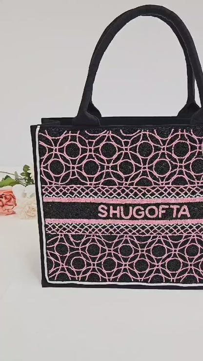 Monochrome Elegance Tote
