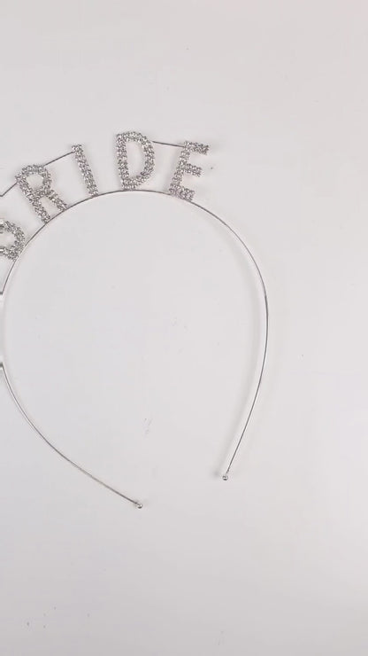 Rhinestone Bride Headband
