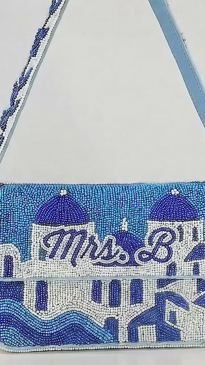 Santorini Beaded Handbag
