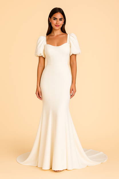 The Puff Sleeve Gown