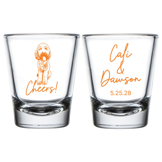 Wedding Shot Glasses (CS 633 )