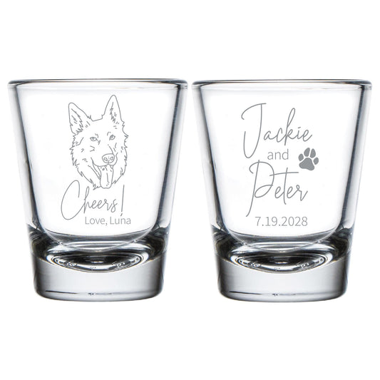 Wedding Shot Glasses (LP 79)