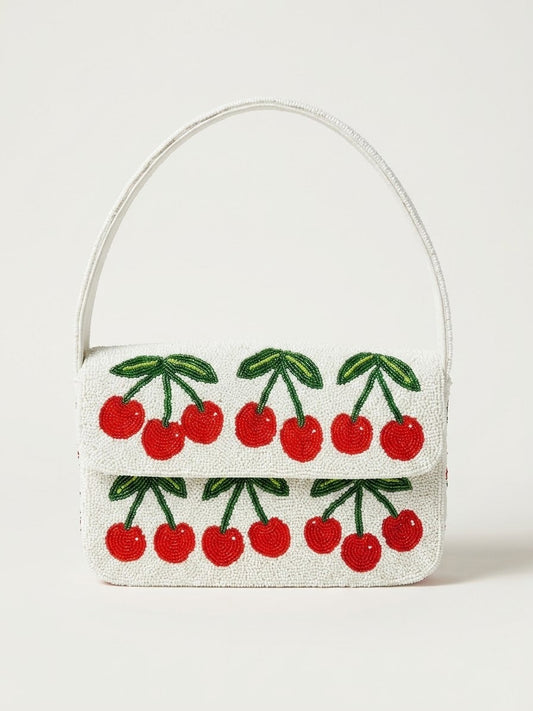 Luxurious Cherry Shoulder Bag