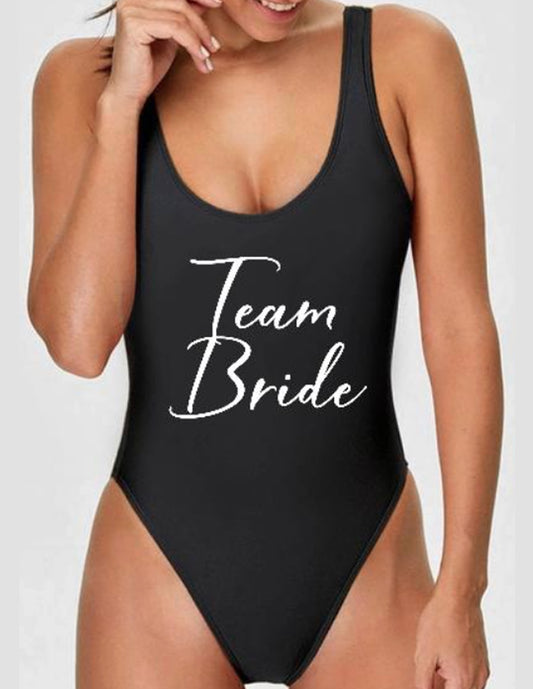 Team Bride Swimsuit