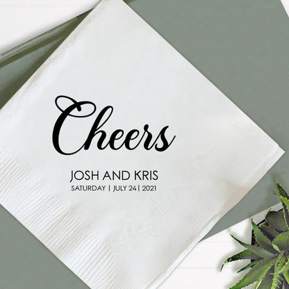 Cheers Wedding Napkins (361)