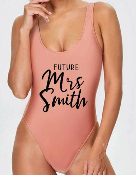 Future Mrs. Smith Bride Swimsuit