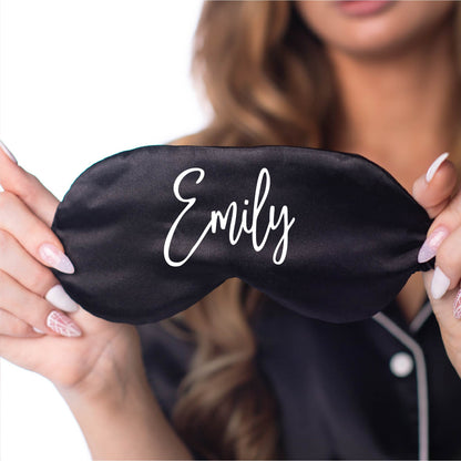 Personalized Name Bridal Eye Mask
