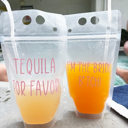 Bridesmaid Beverage Pouches