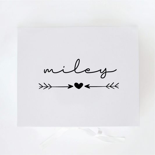 Arrow Style Bridesmaid Proposal Gift Box