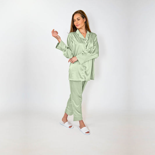 Pajama Pant Set - Dusty Sage