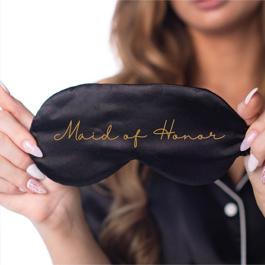 Wedding Eye Mask for Bride, Bridesmaid, MOH