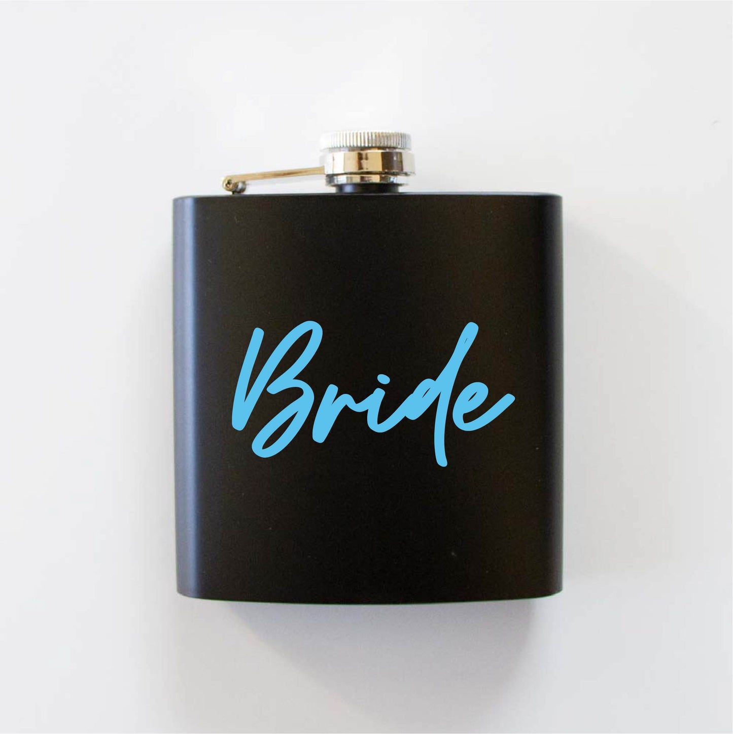 Black Bride Hip Flask
