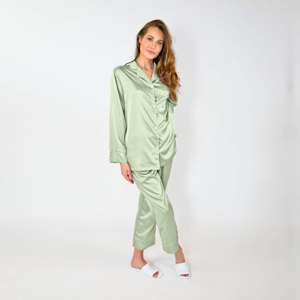 Pajama Pant Set - Dusty Sage
