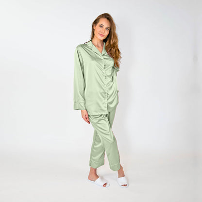 Pajama Pant Set - Dusty Sage