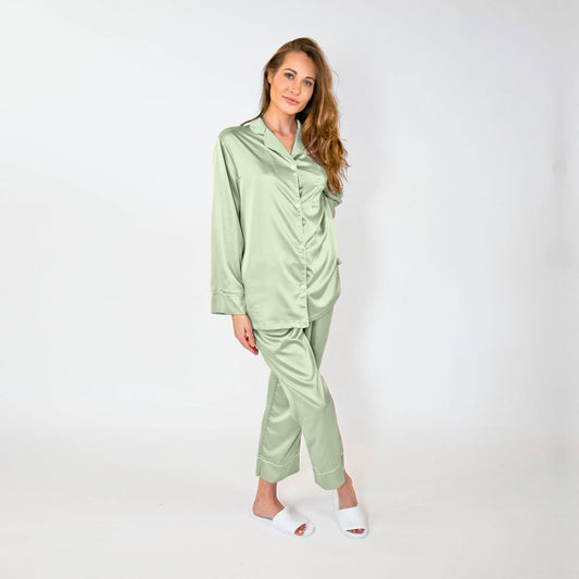 Pajama Pant Set - Dusty Sage