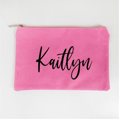 Custom Kaitlyn Bridal Makeup Bag