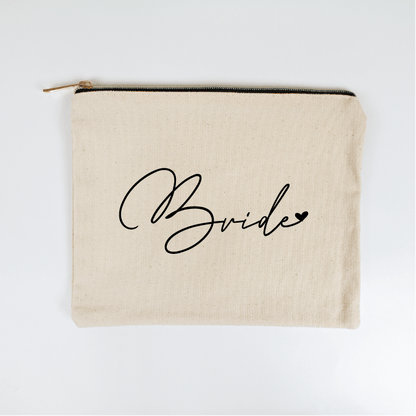 Bride Heart Style Makeup Bag