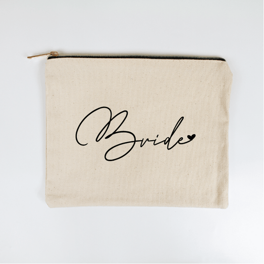 Bride Heart Style Makeup Bag