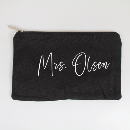 Mrs. Olsen Bridal Makeup Bag