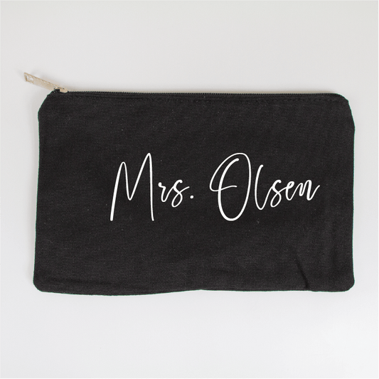 Mrs. Olsen Bridal Makeup Bag