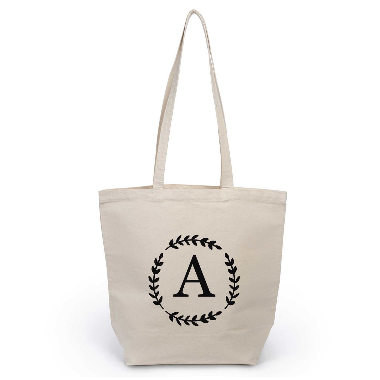 Custom Initial - Tote Bag