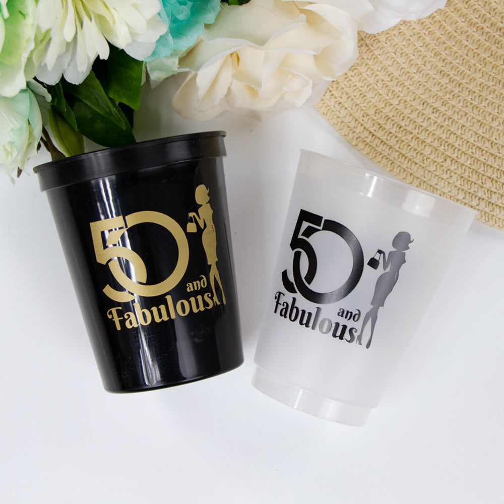 50 and Fabulous Cups