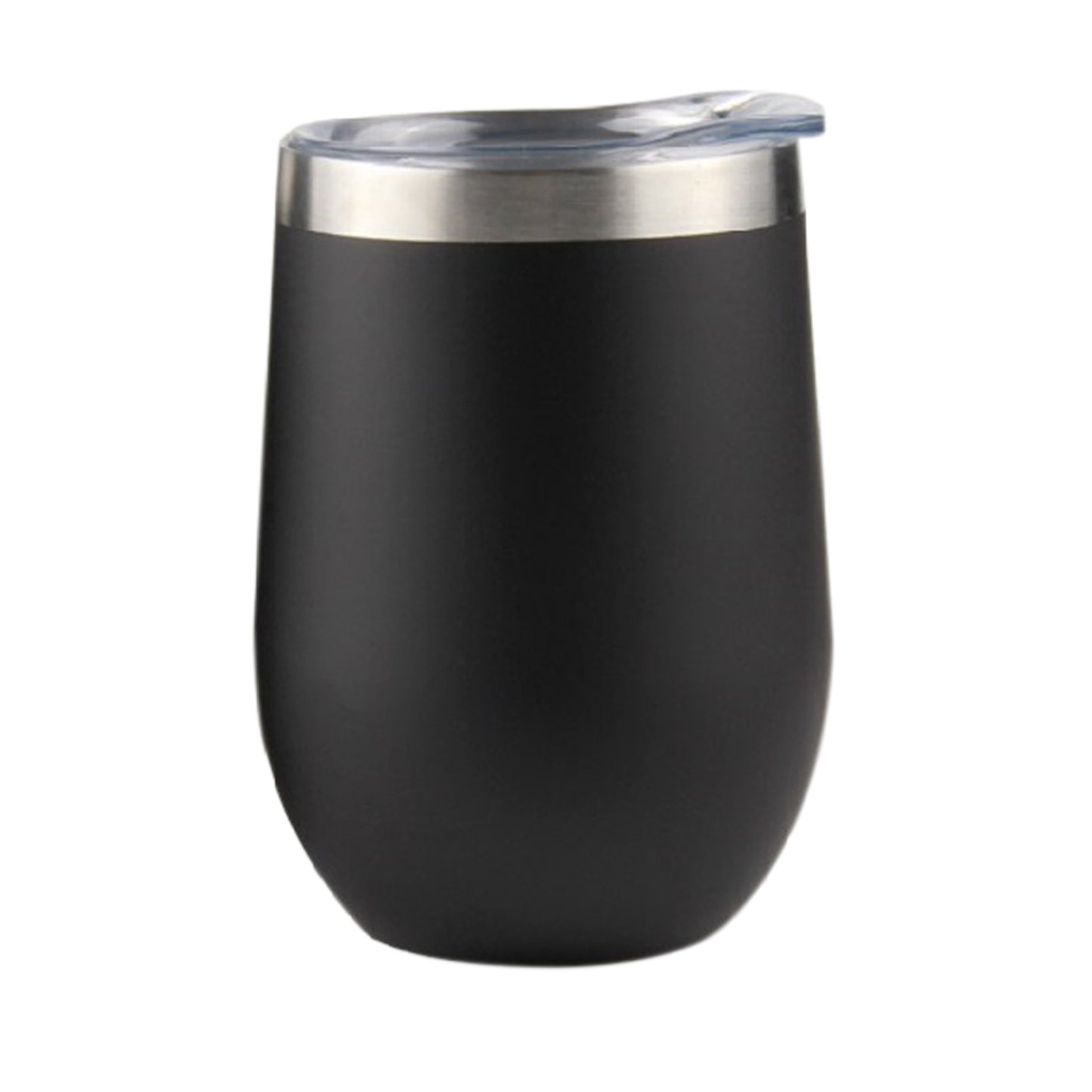 Blank Black Wine Tumblers