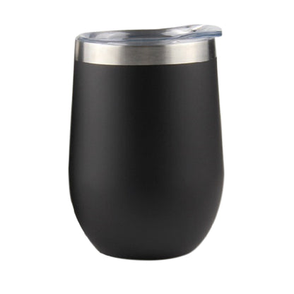 Blank Black Wine Tumblers