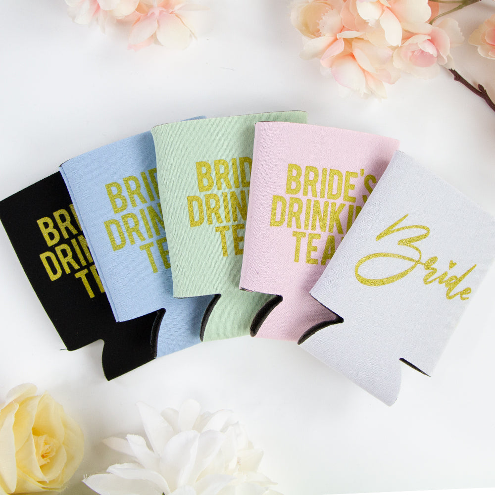 Bride's Drinking Team Can Coolers