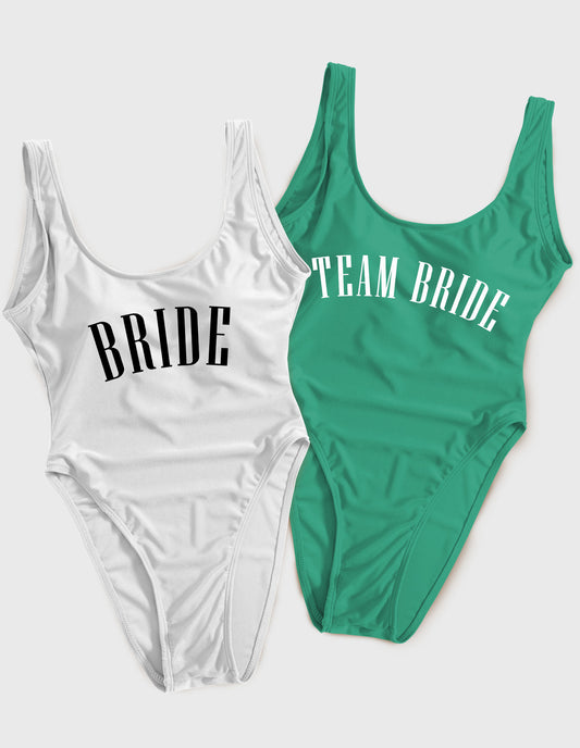 Minimalist Style Bride Swimsuit