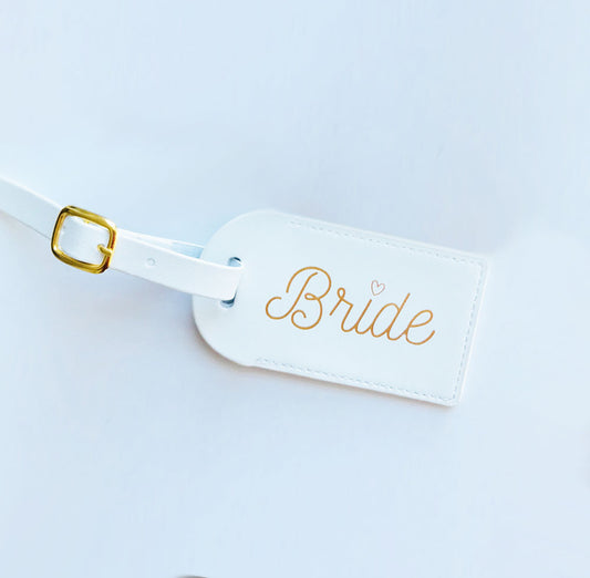 Bridal Wedding Luggage Tag
