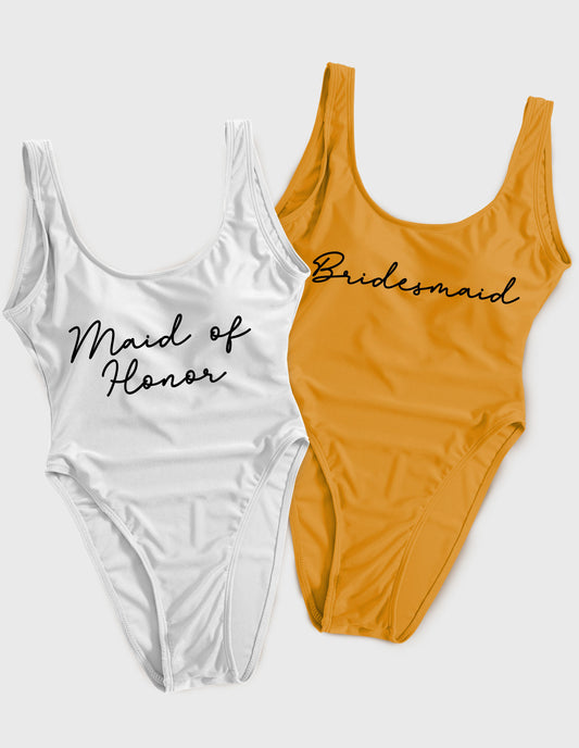 Bride, Bridesmaid, & Maid of Honor Bride Swimsuit