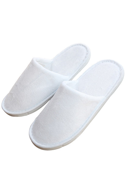 White Close Toed Slipper