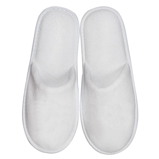White Close Toed Slipper