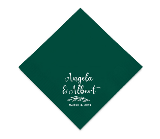 Custom Wedding Napkins (ci)