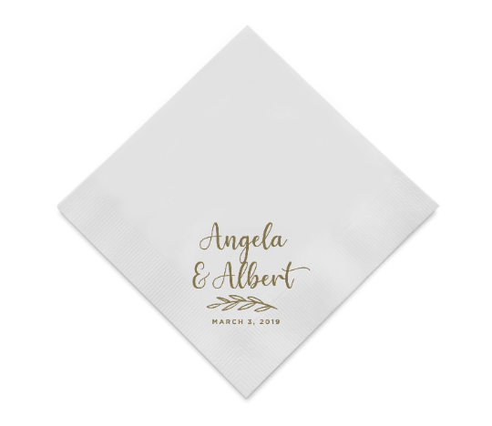 Custom Wedding Napkins (ci)