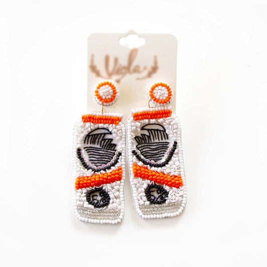 Orange 5% Alcohol Earrings