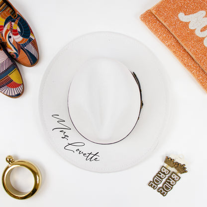 Mrs (Last Name) Fedora Hat Gifts images