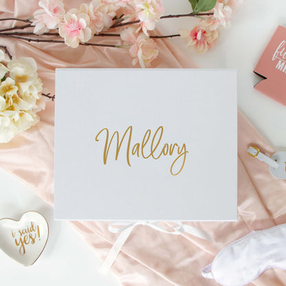 Customized Bridesmaid Proposal Gift Box