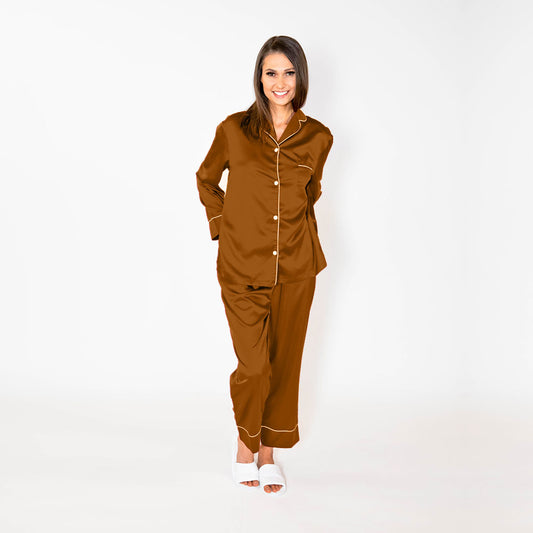 Pajama Pant Set - Gold