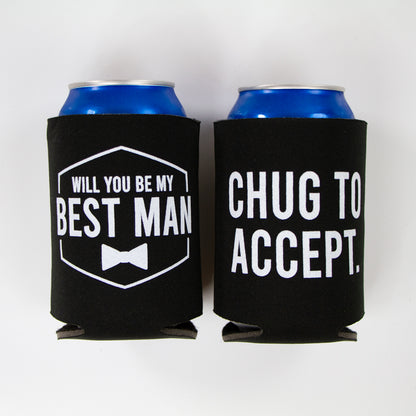 Groomsmen/Best Man Koozies