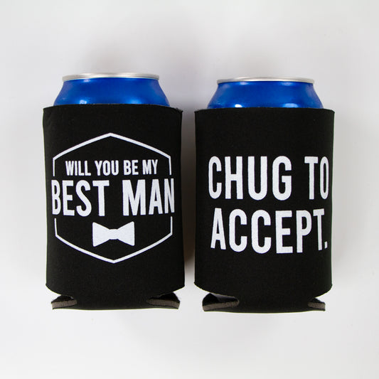 Groomsmen/Best Man Koozies