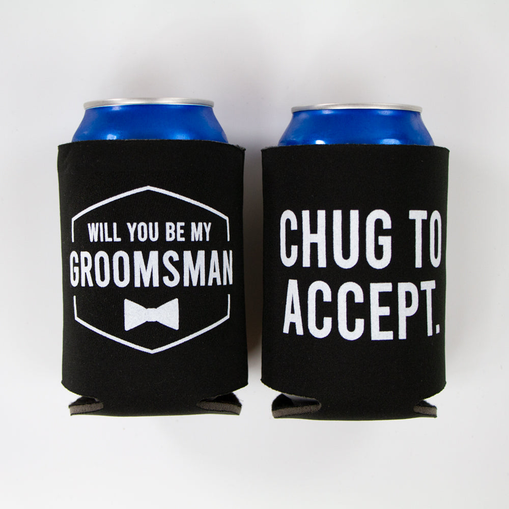 Groomsmen/Best Man Koozies