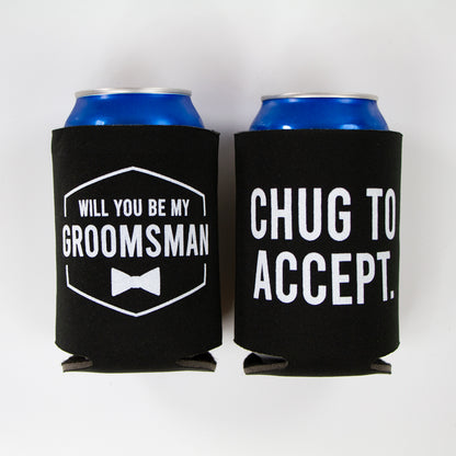 Groomsmen/Best Man Koozies