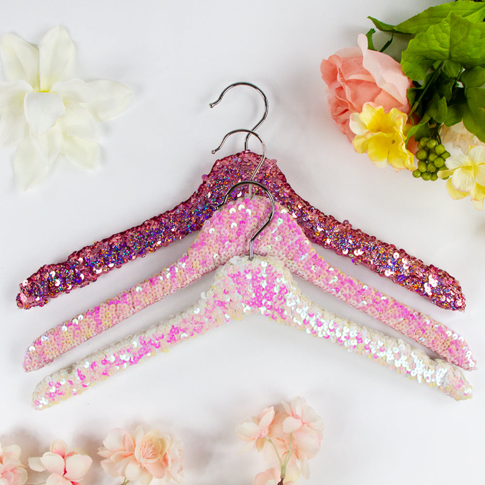 Light Pink Sequin Hanger