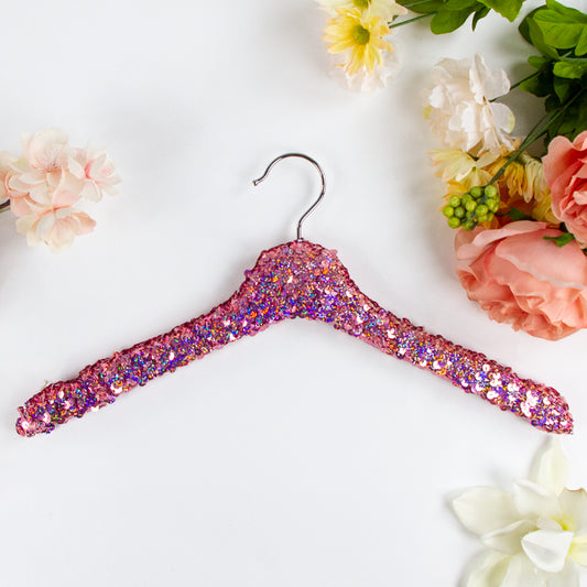 Light Pink Sequin Hanger