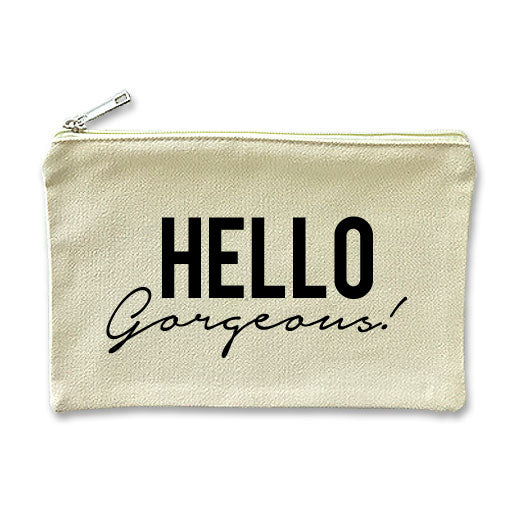 Canvas Makeup Bag - B
